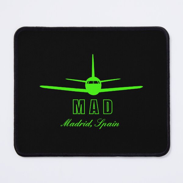 Item preview, MAD Madrid Spain Airport Code designed and sold by SheldonMcadams.