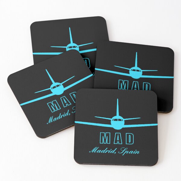 Item preview, MAD Madrid Spain Airport Code designed and sold by SheldonMcadams.