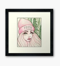 FAITH Framed Print