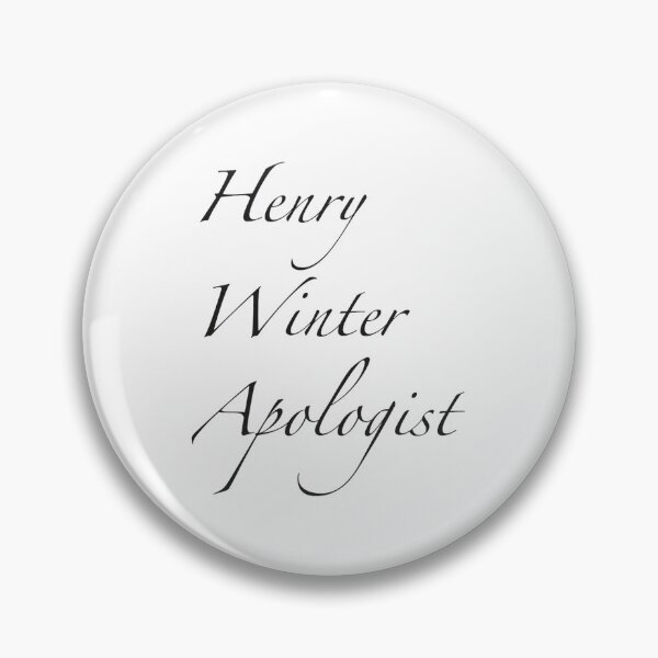 Item preview, Henry Winter Apologist designed and sold by CosyFlame.