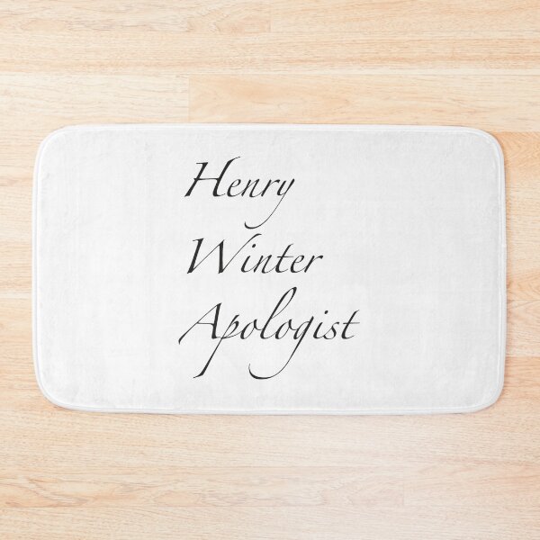 Item preview, Henry Winter Apologist designed and sold by CosyFlame.