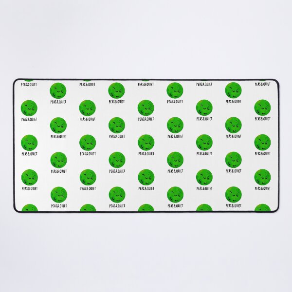 Item preview, Peas And Quiet Funny Veggie Puns  designed and sold by punnybone.
