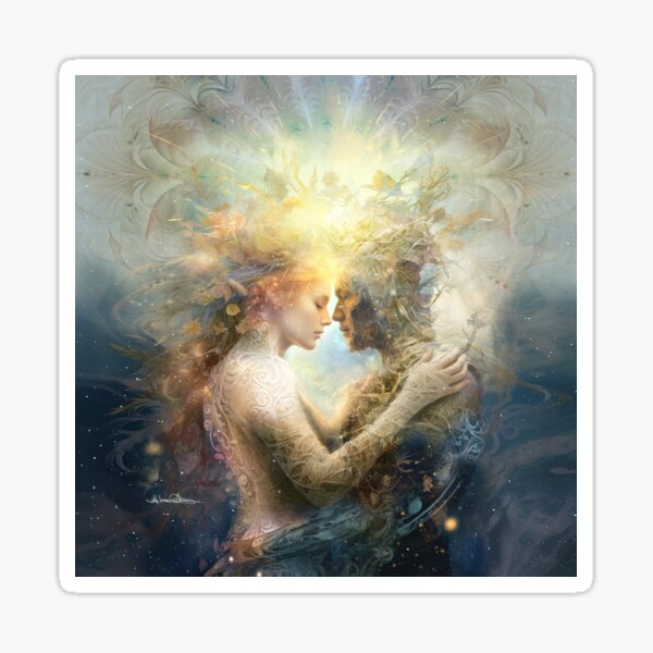 Twin Flame Sticker