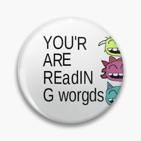 Item preview, You Are Reading Words designed and sold by SaddestWizard.