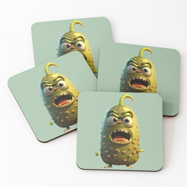 Item preview, Angry Pickle - Digital Cartoon Character designed and sold by D-D-Pabby.