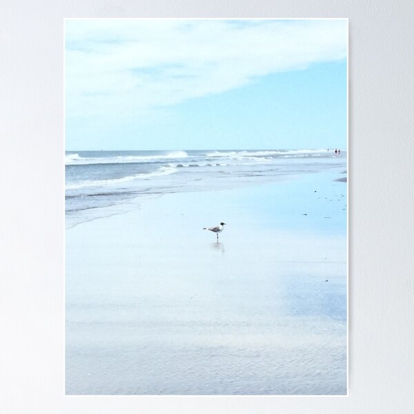 Item preview, Bird on the Beach designed and sold by OneWildDragon.