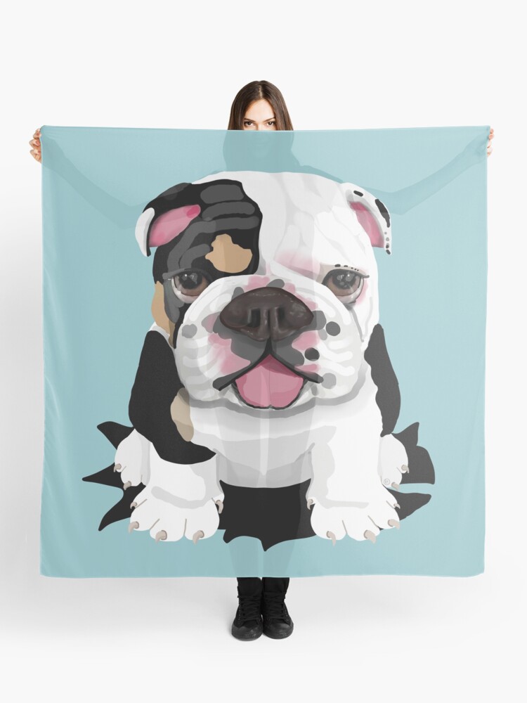 English bulldog scarf best sale