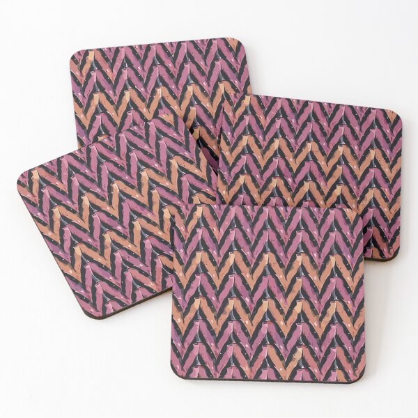Item preview, Vibrant Crochet Inspired Zigzag Pattern designed and sold by Tamas Das.