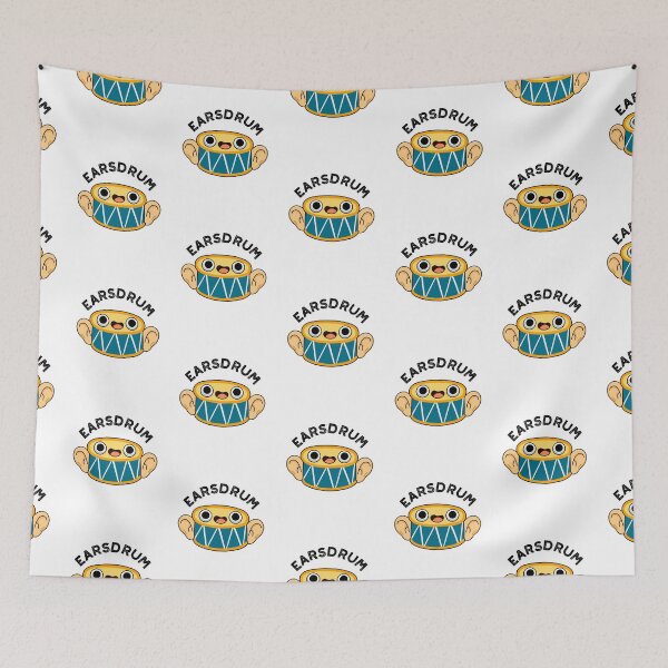 Item preview, Earsdrum Funny Drummer Puns  designed and sold by punnybone.