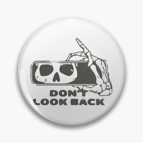 Item preview, Dont Look Back | Skeleton Art | Rear View | Mirror Skeleton designed and sold by Sentics.