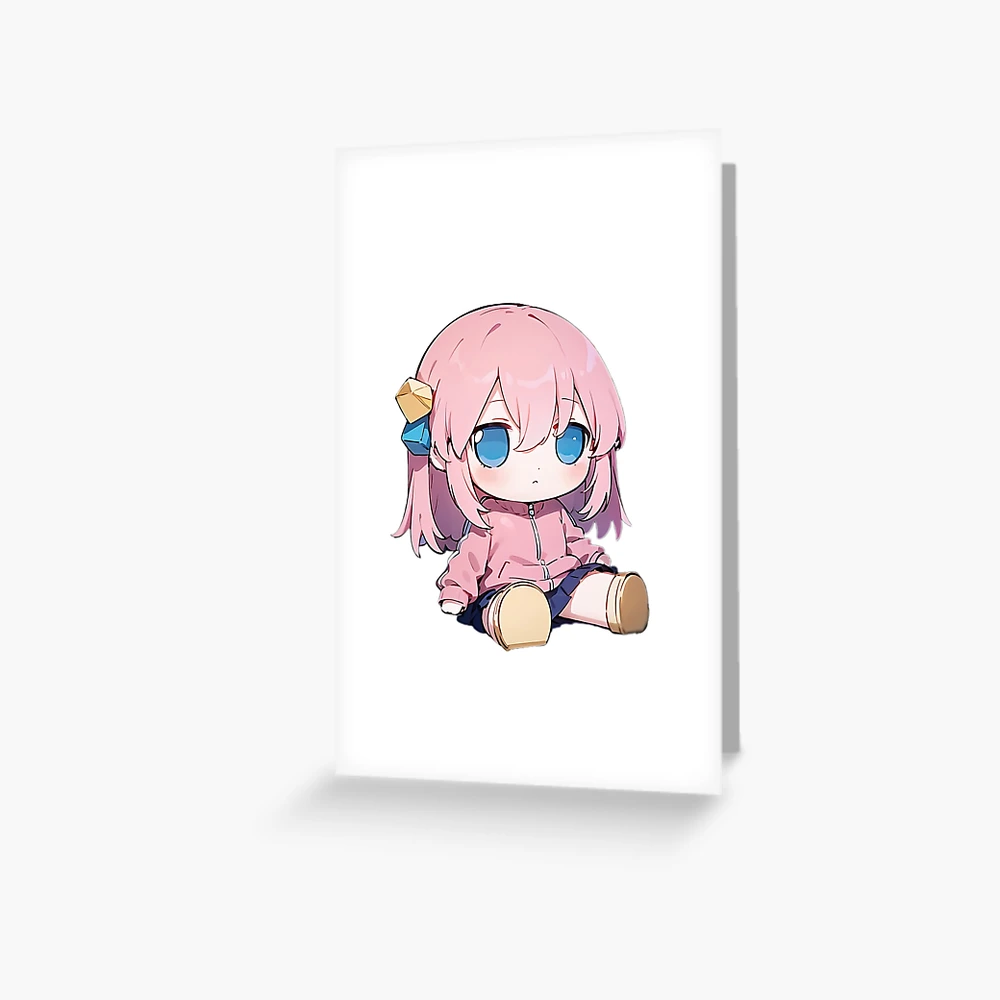 Bocchi Anime Sticker waifu Bocchi chan bocchi the rock meme anime Decals  Postcard for Sale by ohwaifushop