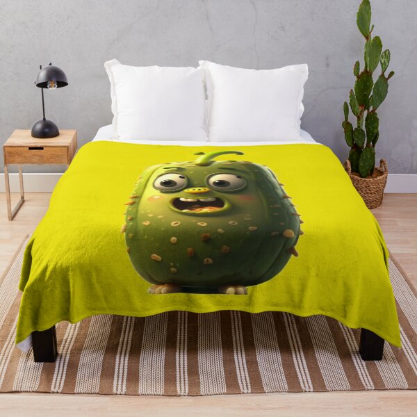 Item preview, Worried Pickle - Digital Cartoon Character designed and sold by D-D-Pabby.