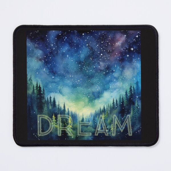 Item preview, Forest at night with stars designed and sold by Lynnchabot.