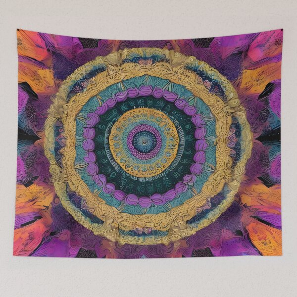 Item preview,  Abstract & Detailed Mandala Pattern 10 by MMA designed and sold by spacemandala.