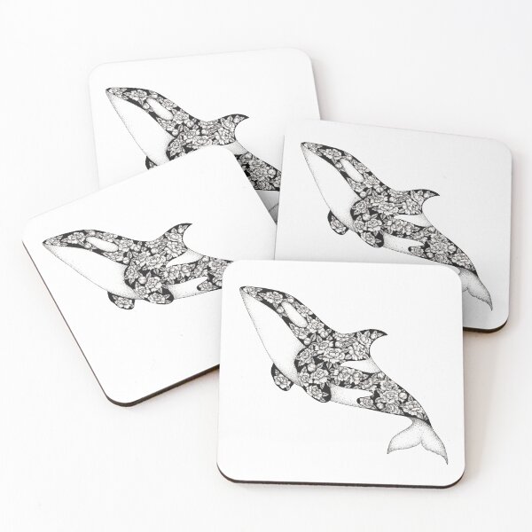 Item preview, Floral Orca designed and sold by floralines.