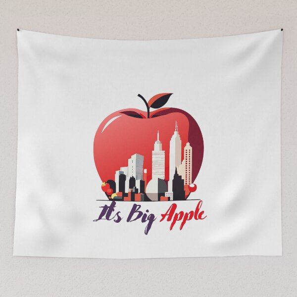 Item preview, Big Apple T-Shirt and Sticker Collection: Capturing New York City's Skylines designed and sold by teespedia.