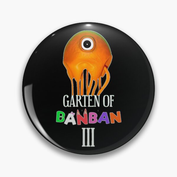 Item preview, Stinger Flynn. Garten of Banban Logo and Characters. Horror games 2023. designed and sold by EberlePark.