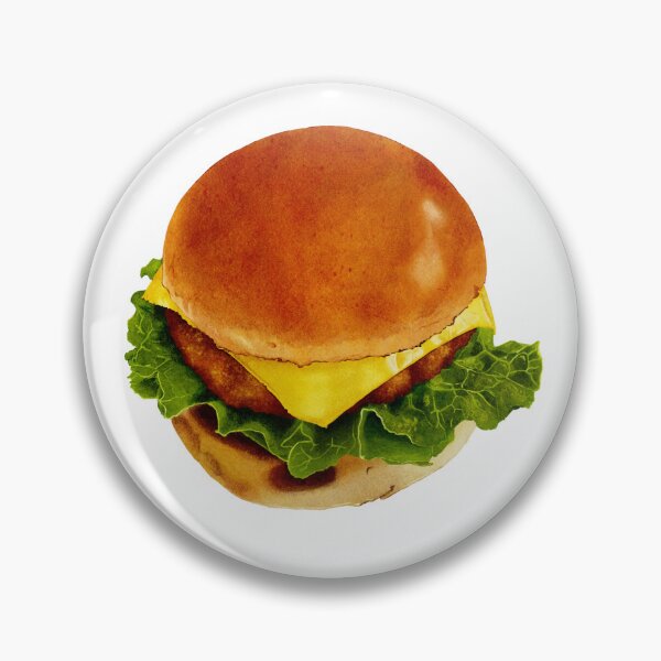 Item preview, Chicken Cheese Burger designed and sold by mmkn.art.