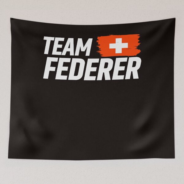 Item preview, Team Federer Switzerland flag designed and sold by AdrieJulien.