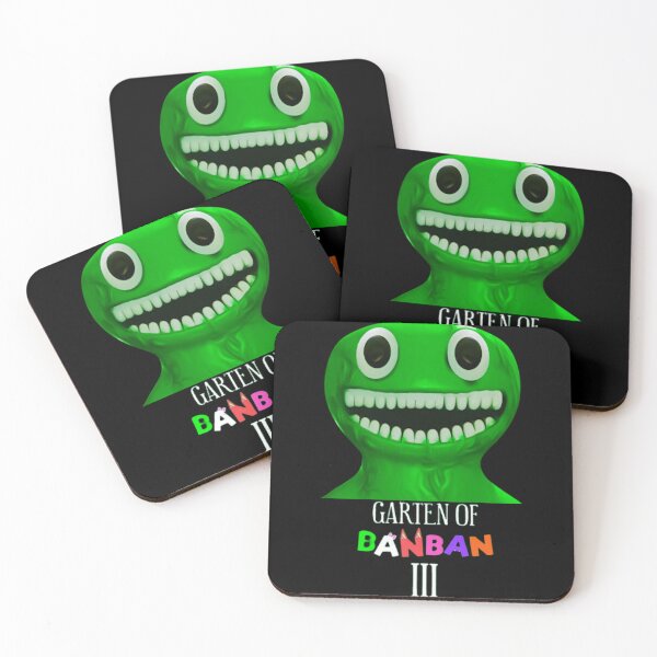 Item preview, Jumbo Josh. Garten of Banban character. Horror games 2023. Green designed and sold by EberlePark.