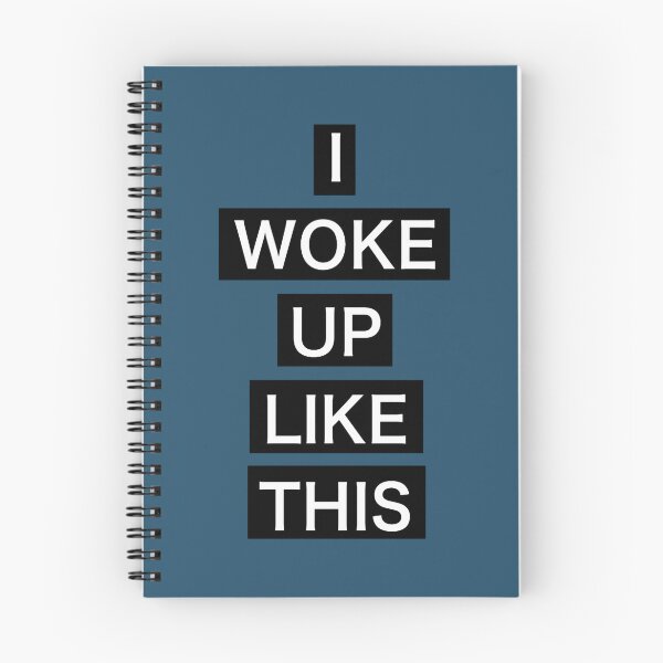 Item preview, I woke up like this  designed and sold by E7CLOTHINGS.