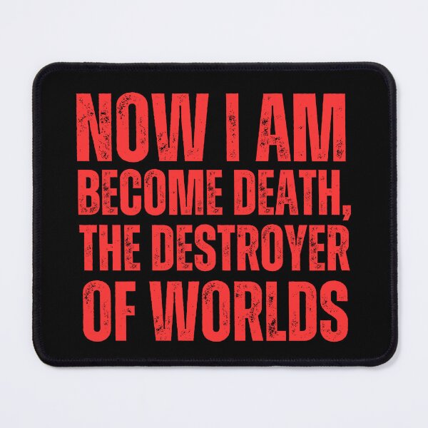 Item preview, Now I am Become Death, The Destroyer Of Worlds | Oppenheimer designed and sold by iameverything.