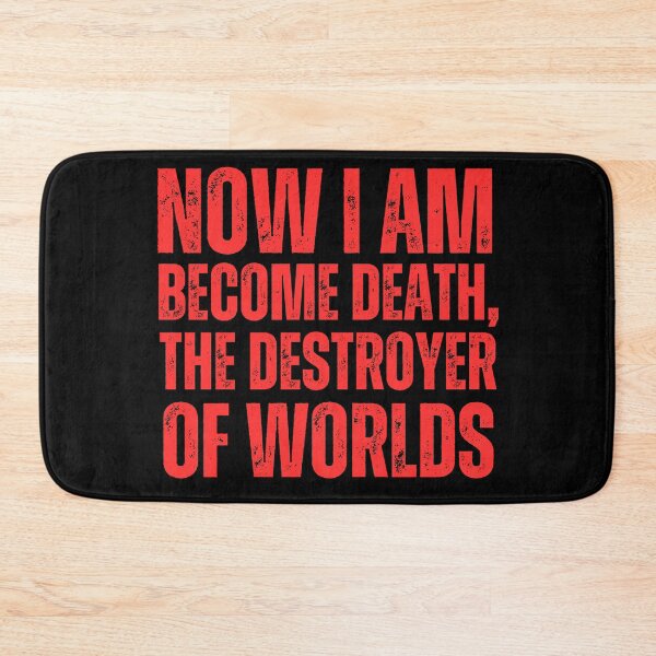 Item preview, Now I am Become Death, The Destroyer Of Worlds | Oppenheimer designed and sold by iameverything.