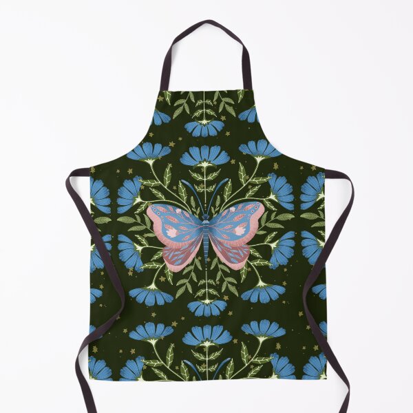 Item preview, Flowery blue butterfly designed and sold by pinkyfish1010.