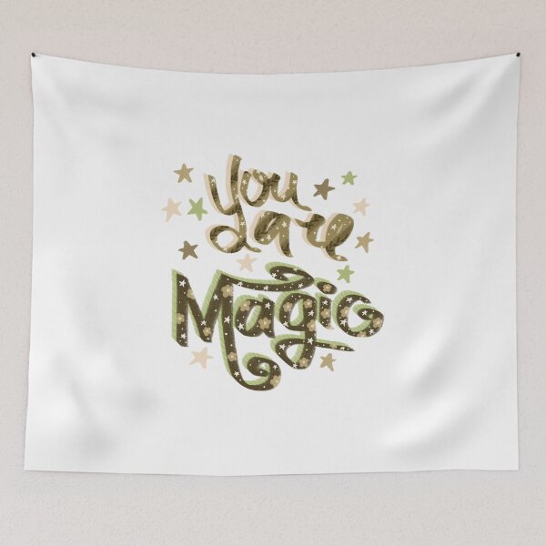 Item preview, You are magic lettering designed and sold by pinkyfish1010.