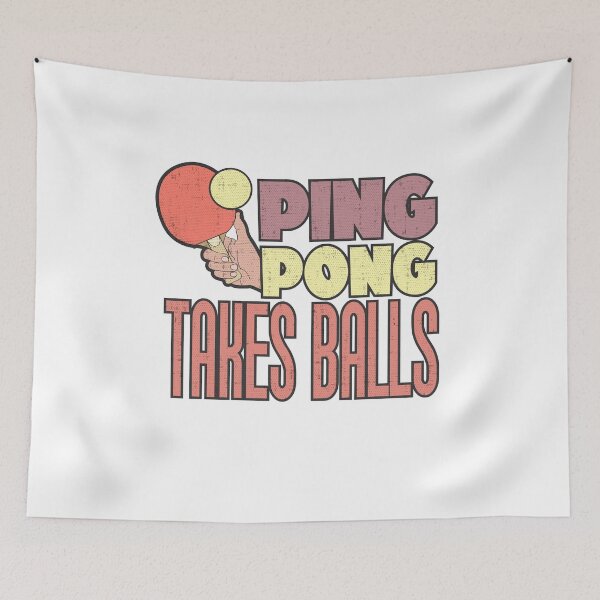 Item preview, PING PONG Takes Balls designed and sold by ianlewer.
