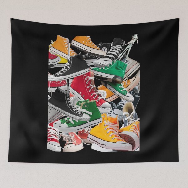 Aperçu de l'œuvre baskets converse colorées créée et vendue par pmthjvoo74.
