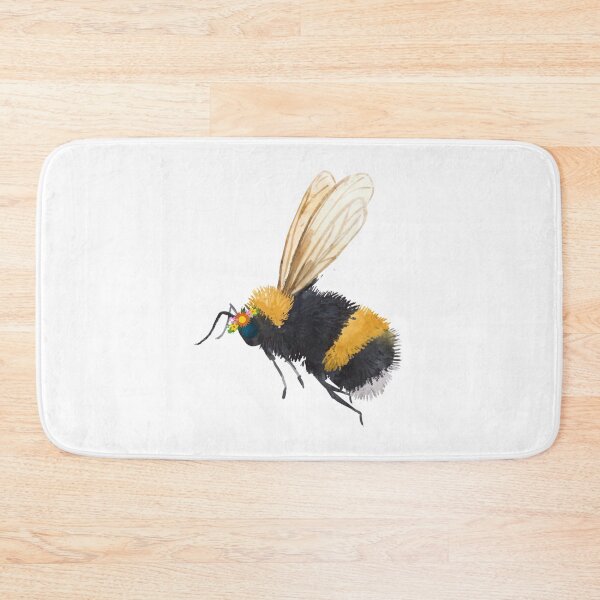 Item preview, Bee with a flower crown designed and sold by Shipwright-Duck.