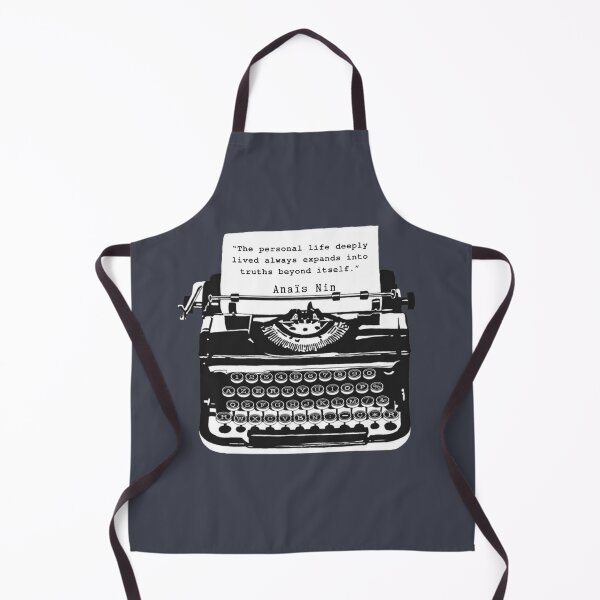 Item preview, Typewriter and Anais Nin: “The personal life deeply lived always expands into truths beyond itself” designed and sold by artbleed.