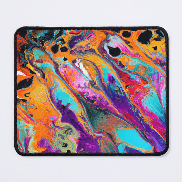 Item preview, Acrylic Pouring Fluid Art Abstract designed and sold by maniacfitness.