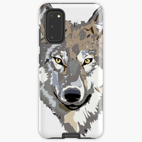 Wolf Wallpaper Samsung Galaxy Hullen Redbubble