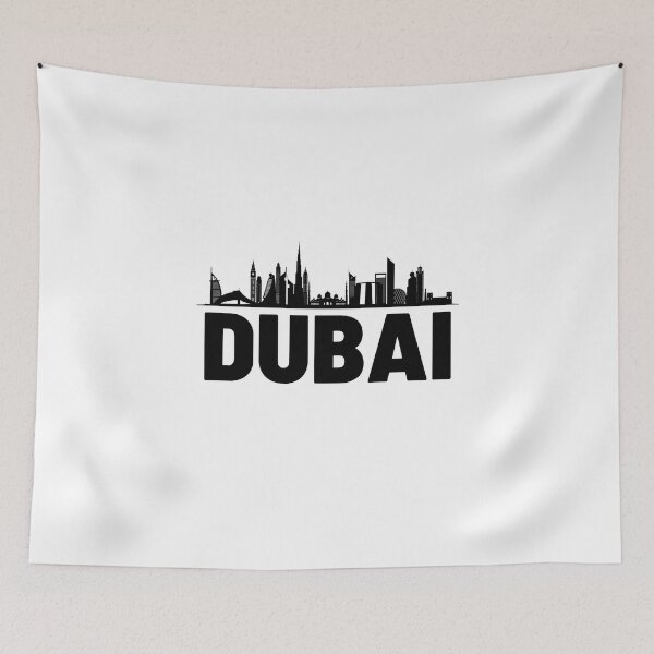 Item preview, Dubai city illustation  designed and sold by DeluxBee.