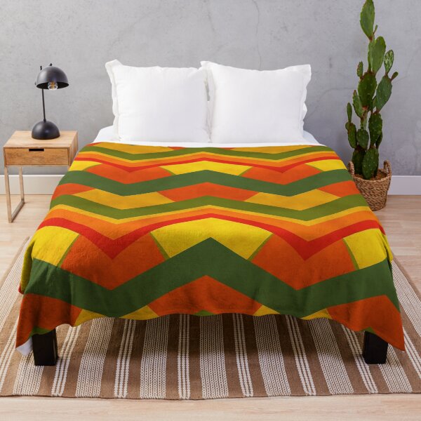 Item preview, Retro Vibrant Abstract Zig Zag Pattern designed and sold by Sturdust.