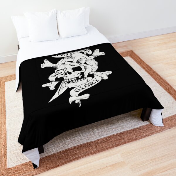 Skull discount blankets comforters