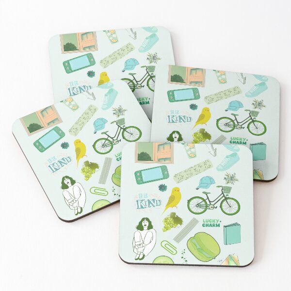 Item preview, Collection of green themed items designed and sold by mysteryblackcat.