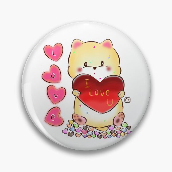 Item preview, Hamster | Hamster Lover - hamster heart blooms designed and sold by FennyWijayaMomo.