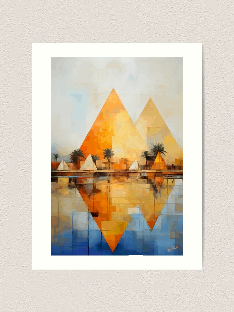 Pyramid of Codes and Secrets - Ink Fist Design - Digital Art, Abstract,  Geometric - ArtPal