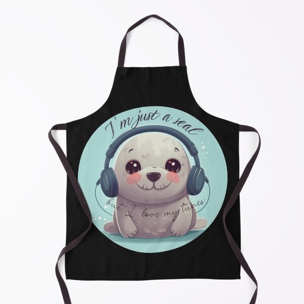 Item preview, Melodious Seal: I'm just a seal, but I love my tunes designed and sold by NB2u.
