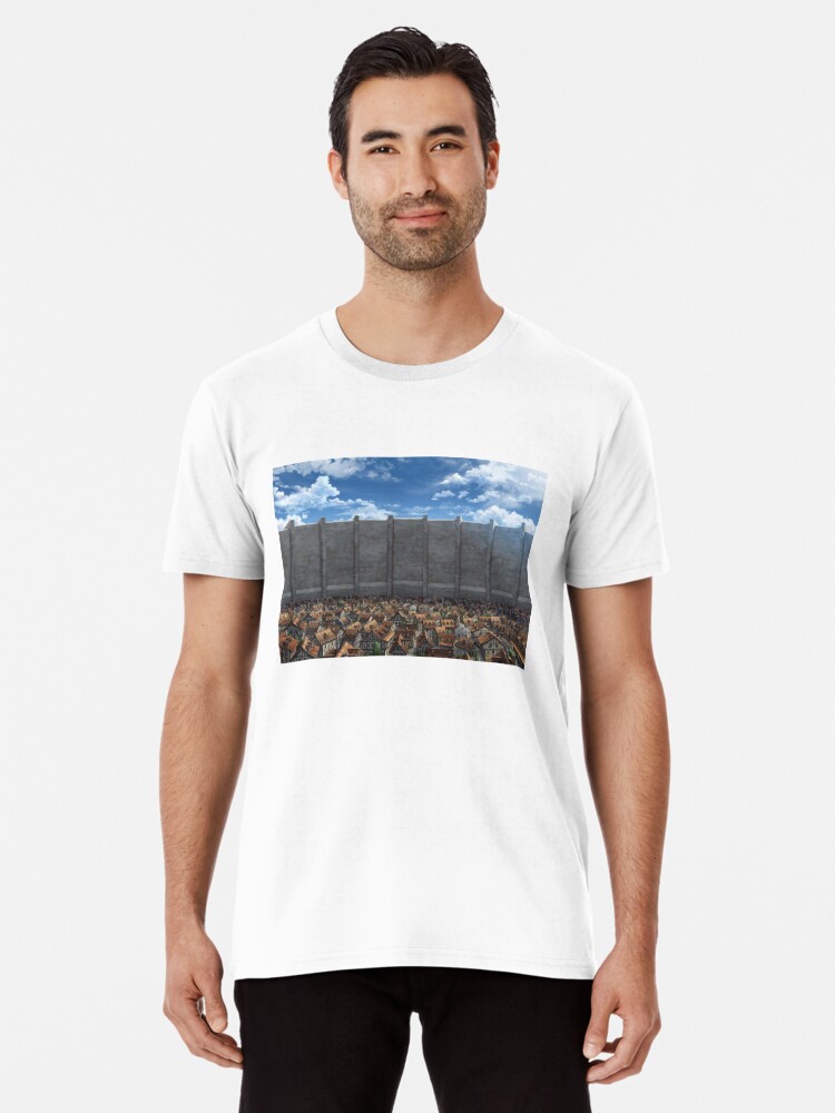 Attack of the Titans - Walls Premium T-Shirt by Dam-Dam