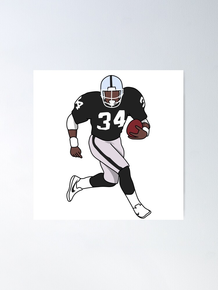 Bo Jackson Art Print - Two Sport Dominance Poster for Sale by  TheSportsPage