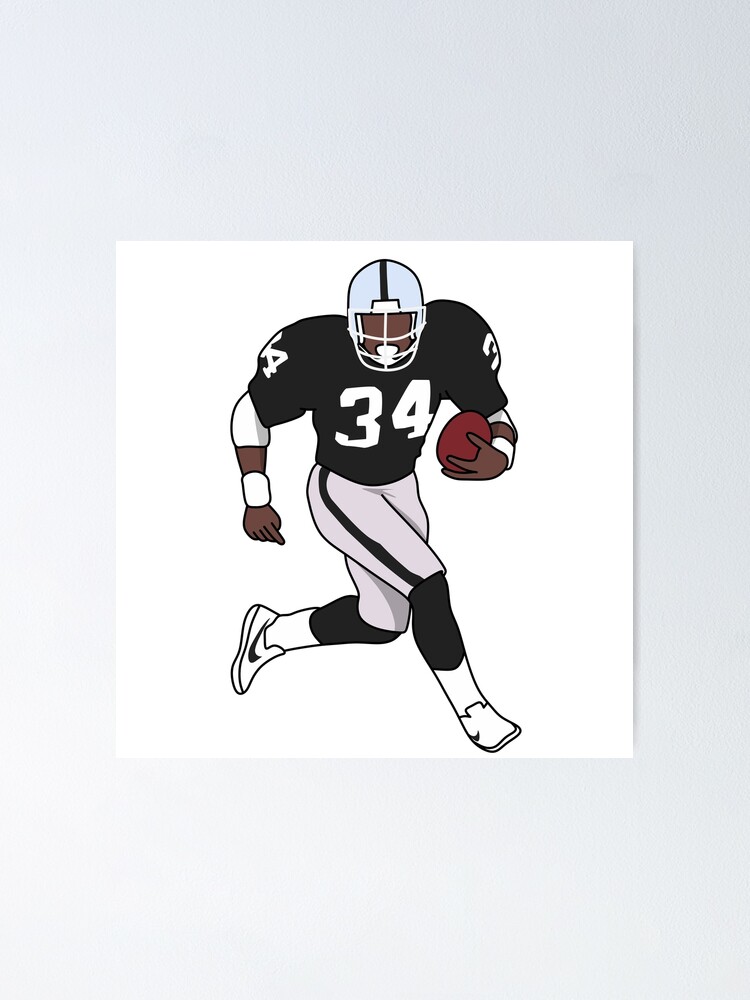 Bo Jackson Home Jersey Poster for Sale by designsheaven