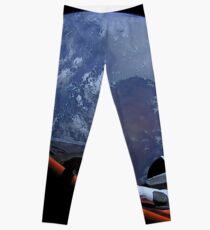 Spacex Starman im Orbit Leggings