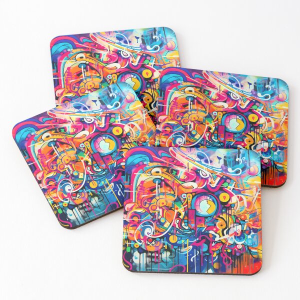Item preview, Street Art - colorful graffiti art designed and sold by Jackflash2023.