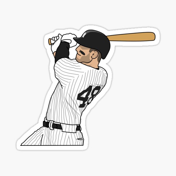 Kim and the homerun Sticker for Sale by hazardlevel