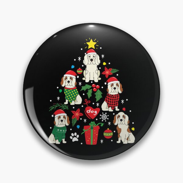 Item preview, Clumber Spaniel Christmas Ornament Tree designed and sold by zyla-calkins.