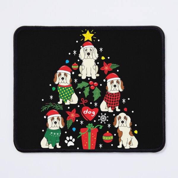 Item preview, Clumber Spaniel Christmas Ornament Tree designed and sold by zyla-calkins.